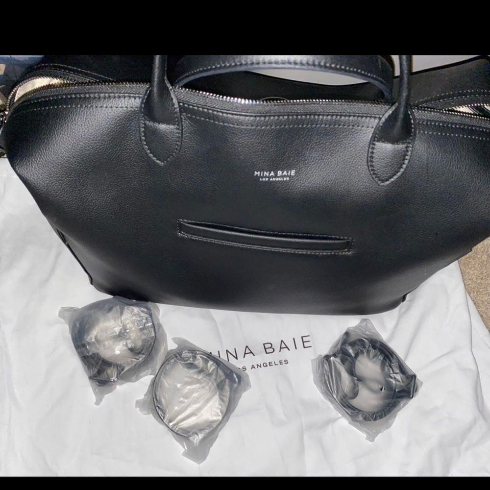 Mina Baie FULL Emmy in Vegan with gunmetal hardware